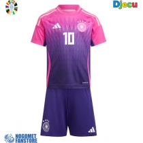 Njemačka Jamal Musiala #10 Gostujuci Dres za djecu EP 2024 Kratak Rukav (+ Kratke hlače)